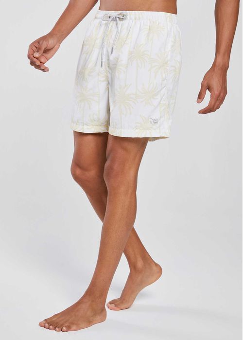 Shorts Masculino Beach Médio Estampado