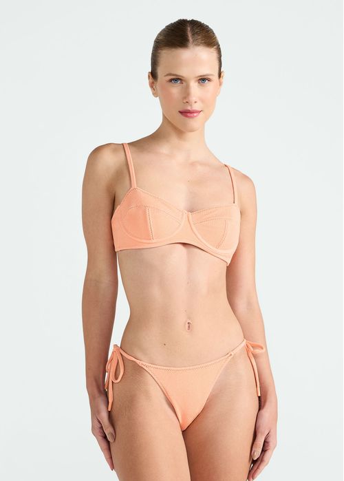 Top Biquíni Taça Cós Papaya